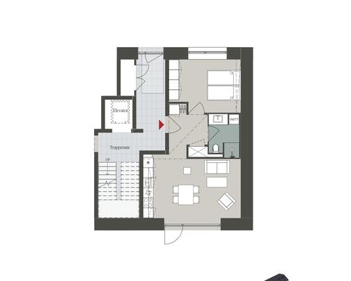 1 værelses lejlighed i Odense V