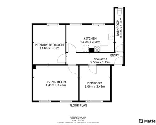 3 værelses lejlighed i Valby