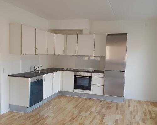 Dejlig lys lejlighed med altan