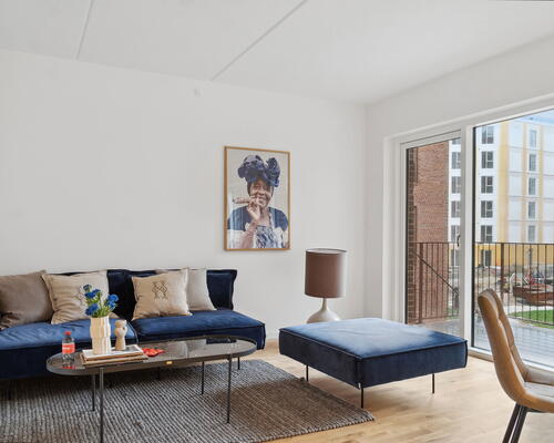 3 værelses lejlighed i København S