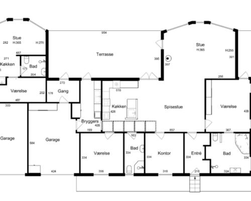 3 værelses hus i Middelfart