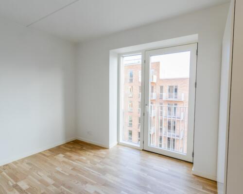 Penthouse-bolig med stor tagterrasse