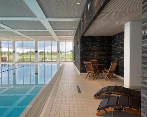 Penthouse-bolig med stor tagterrasse