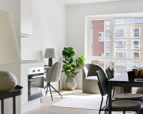 1 værelses lejlighed i København Ø