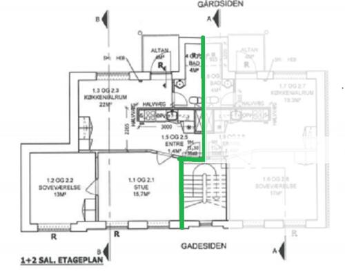 3 værelses lejlighed i Horsens