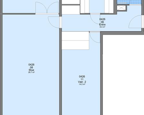 3 værelses lejlighed i Viborg