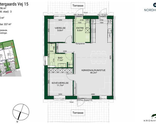 3 værelses hus i Kalundborg