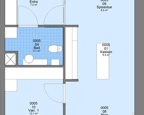 2 værelses lejlighed i Viborg