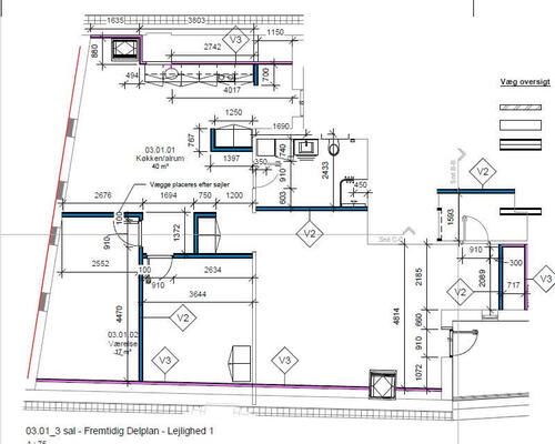 3 værelses lejlighed i Sønderborg