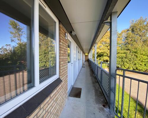 Dejlig, regulær lejlighed med billig husleje.