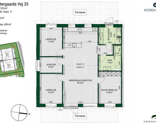 5 værelses hus i Kalundborg
