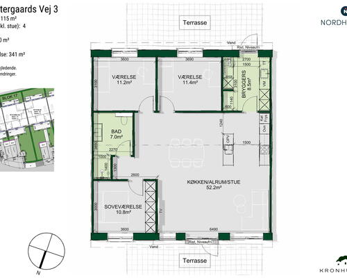 4 værelses hus i Kalundborg