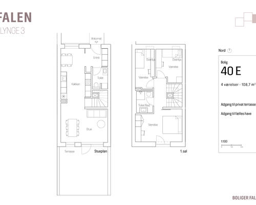 4 værelses hus i Odense C