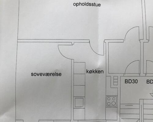 Vejle - Centrum, lys 2vær lej m/balkon