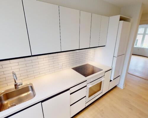 Lys 2-værelses lejlighed i Aalborg med central beliggenhed
