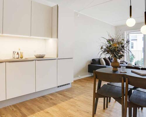 3 værelses lejlighed i Trekronergade124