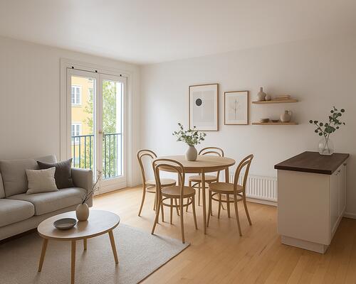 1 værelses lejlighed i København K