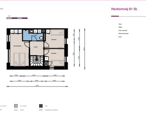 4 værelses lejlighed i Hedehusene