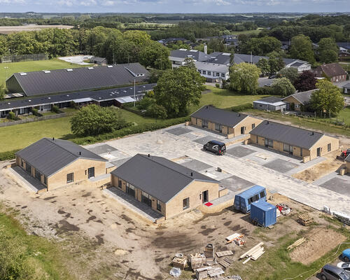 Nye, moderne familieboliger opføres i Vonge, Givskud og Thyregod – et trygt og attraktivt hjem for hele familien