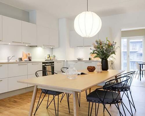 3 værelses lejlighed i CobraHave