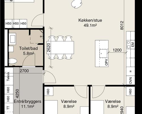 4 værelses hus i Silkeborg