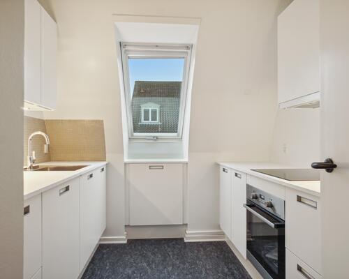 Bo i gågaden med den smukkeste udsigt