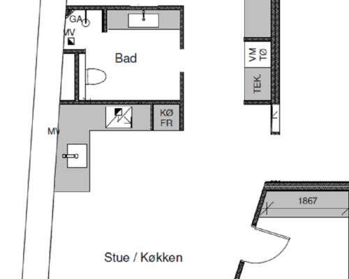 3 værelses lejlighed i Kolding