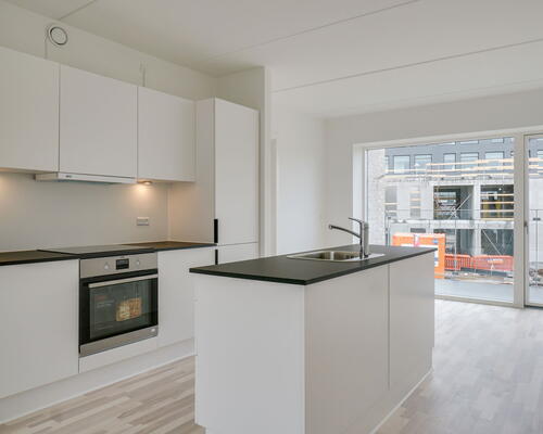 Egedal Stationsby - 3 vær. lejebolig med stor privat terrasse