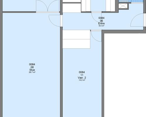 3 værelses lejlighed i Viborg