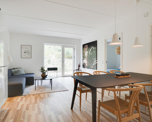 Lækkert 4-værelses rækkehus i 2 plan i Gistrup
