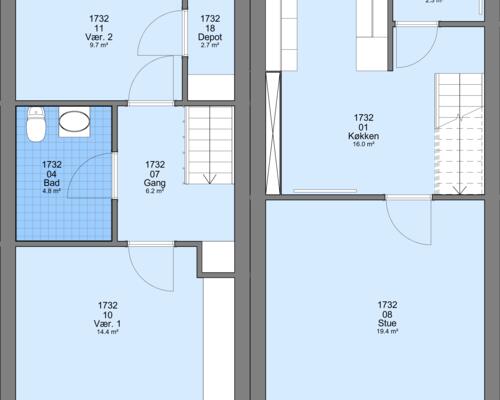 3 værelses hus i Frederikshavn
