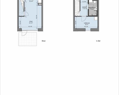 3 værelses hus i Gistrup