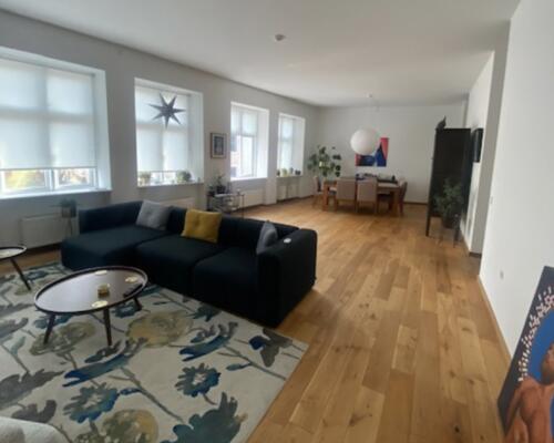 Fantastisk lejlighed i flotteste materialer.