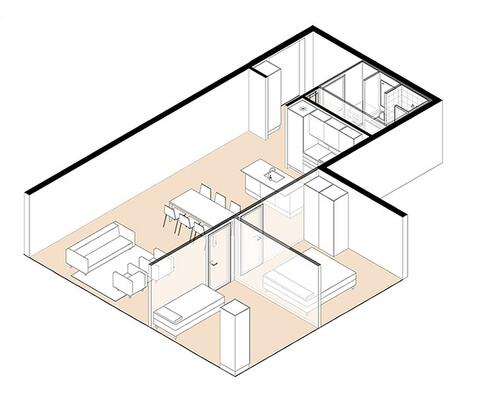 3 værelses lejlighed i Odense V