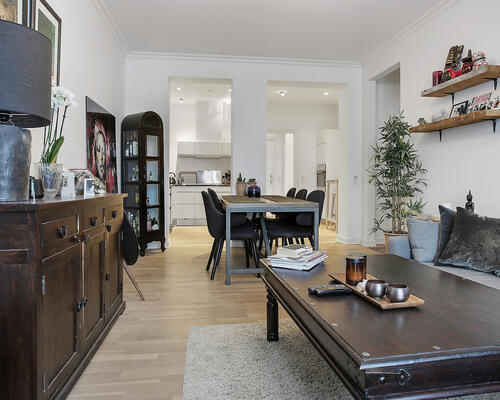 3 værelses lejlighed i København K