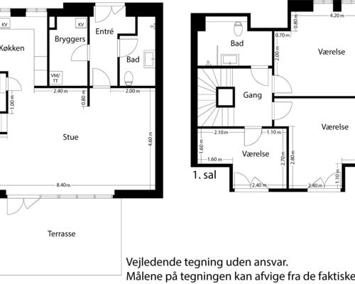 4 værelses hus i Vejle