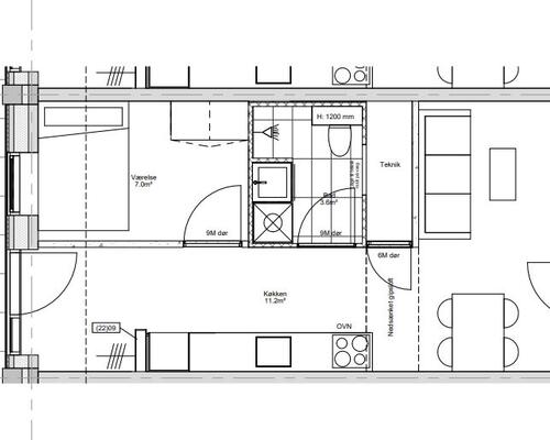 2 værelses lejlighed i Herning