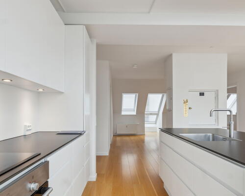 Eksklusiv penthouse med fantastisk lys og byens bedste beliggenhed