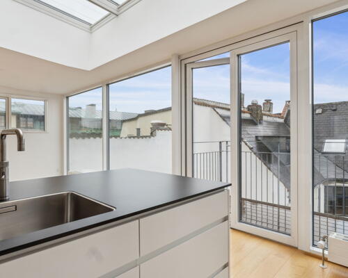 Eksklusiv penthouse med fantastisk lys og byens bedste beliggenhed