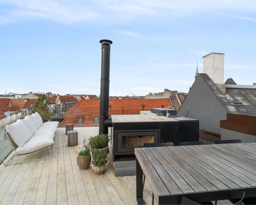 4 værelses lejlighed i København K