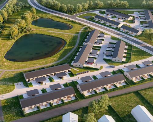 Stjerneparken - dejlige rækkehuse tæt på Holstebro