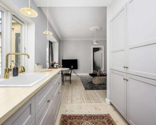 Nyrenoveret lejlighed | Charlottenlund