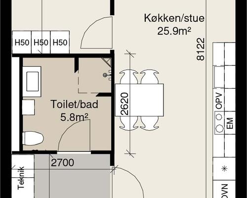3 værelses hus i Silkeborg