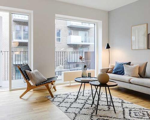 4 værelses lejlighed i CobraHave