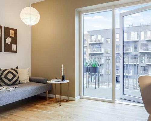 4 værelses lejlighed i CobraHave