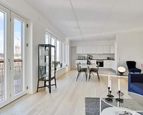 3 værelses lejlighed i København N