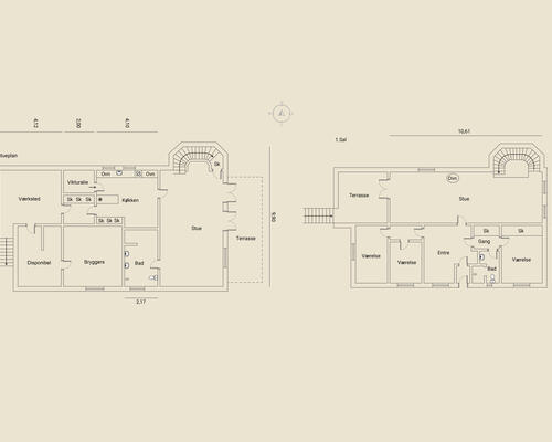 5 værelses hus i Charlottenlund