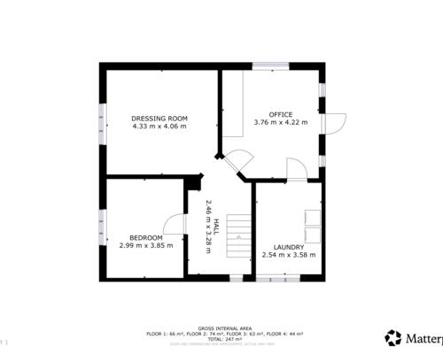 4 værelses hus i Klampenborg