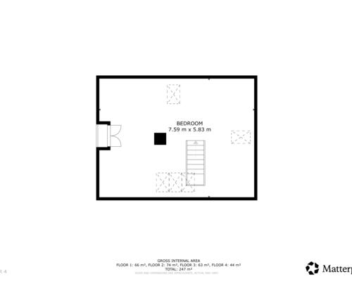 4 værelses hus i Klampenborg