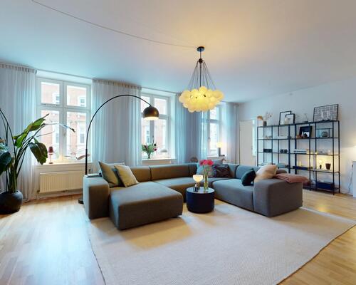 3 værelses lejlighed i København K